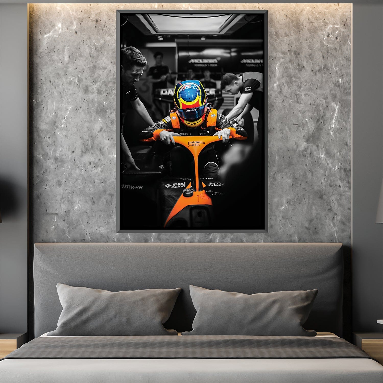 Toile de pilote F1