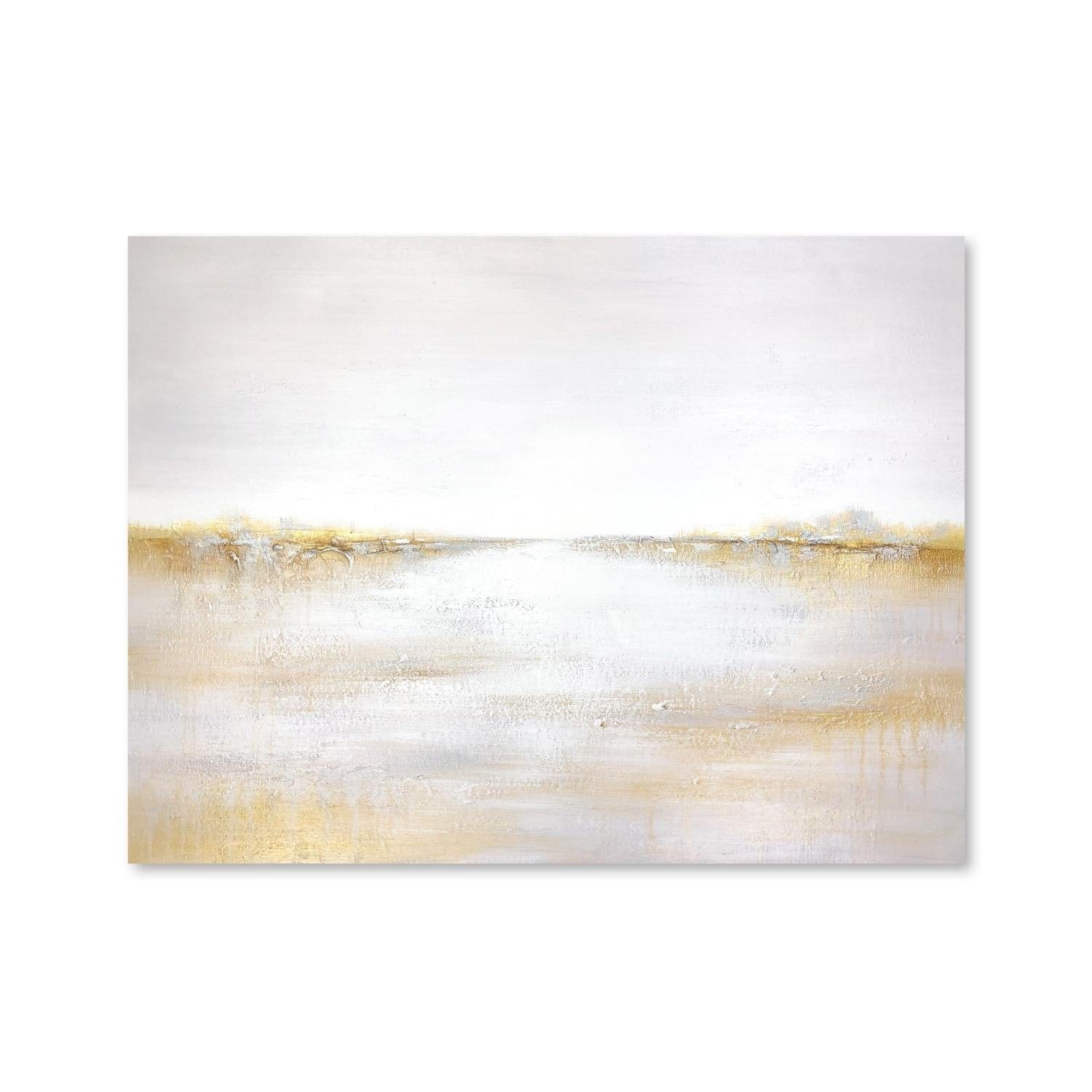 Peinture à l’huile d’imagination dorée