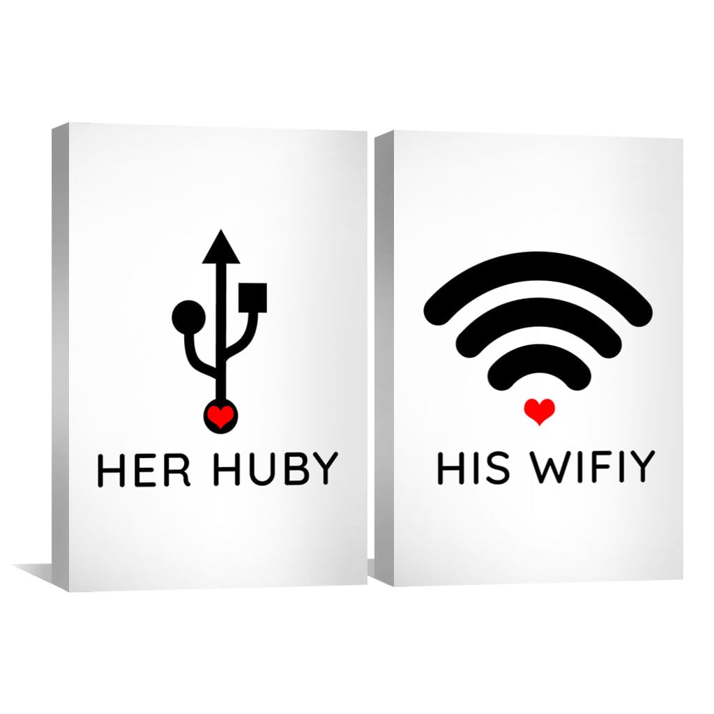 Toile Huby & Wifey