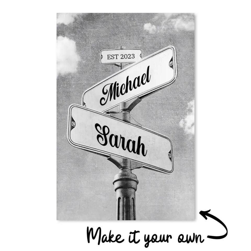 Toile de panneaux de signalisation