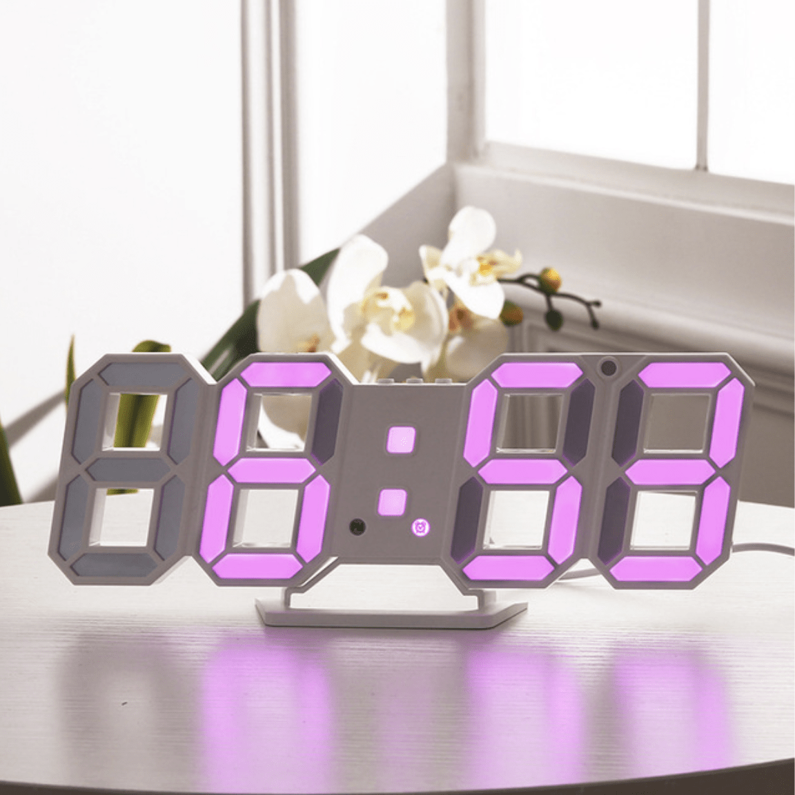 Horloge de bureau numériseur