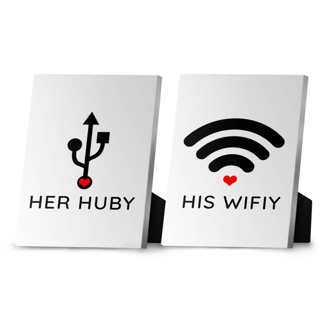 Toile de bureau Huby & Wifey
