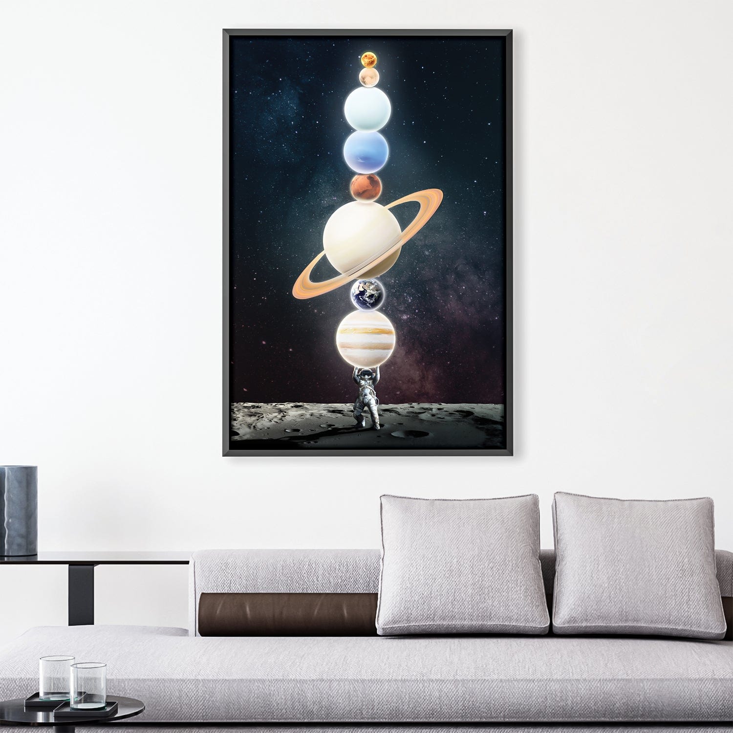 Toile de pile spatiale