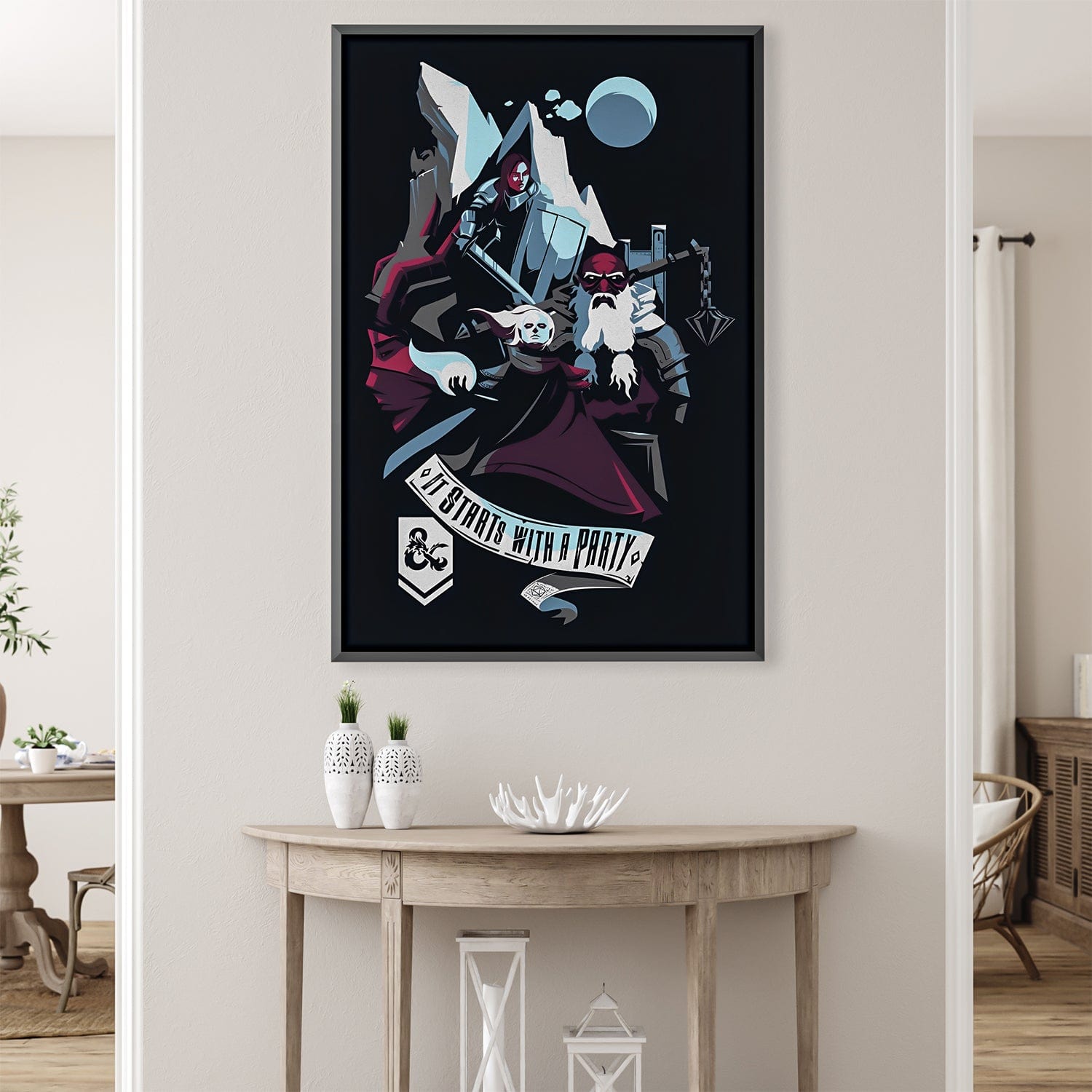 Commence par une toile de fête
