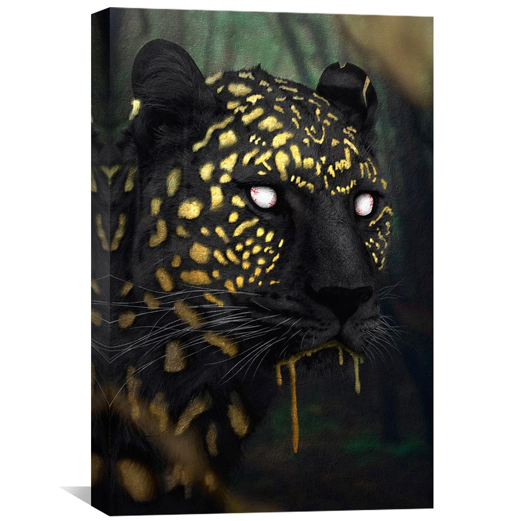 Toile Guépard Doré