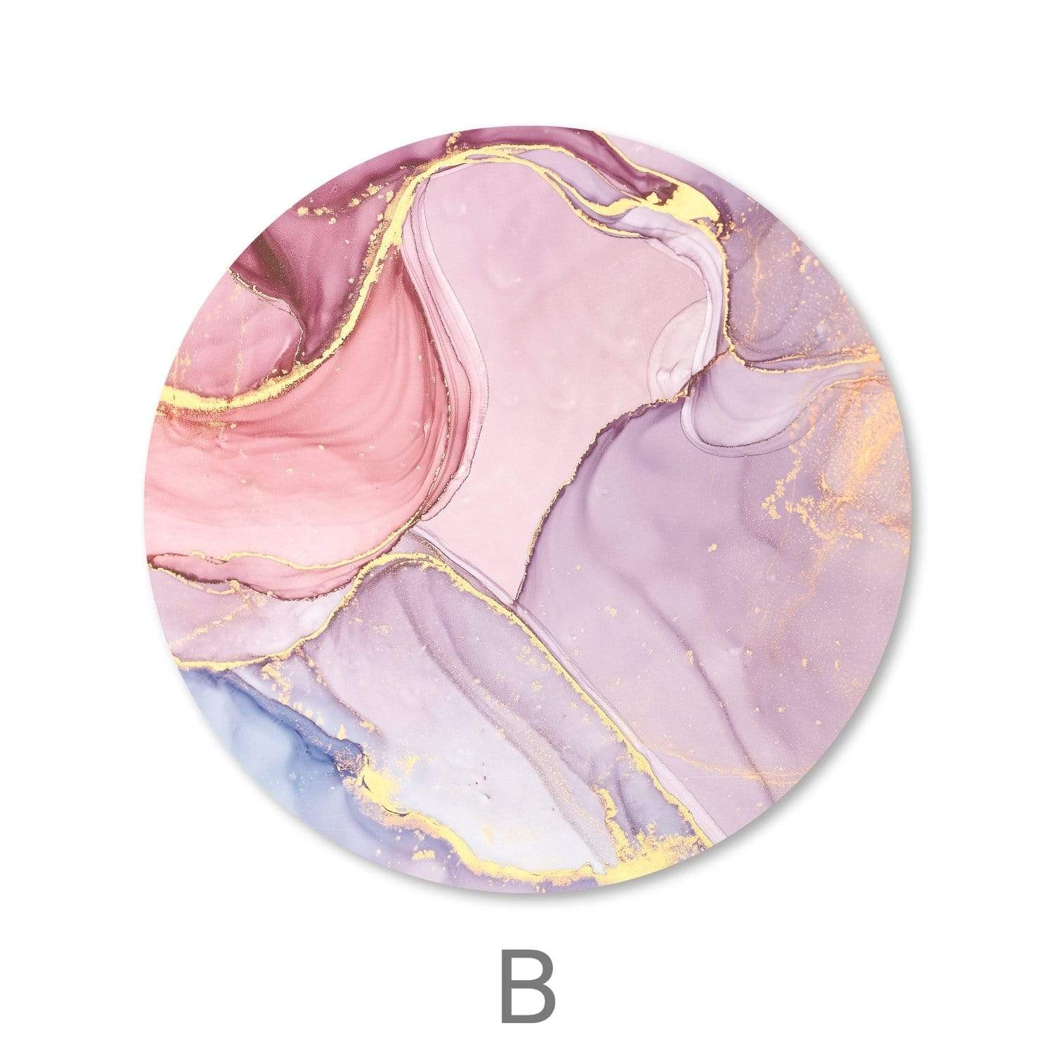 Toile Pétale de Rose - Cercle