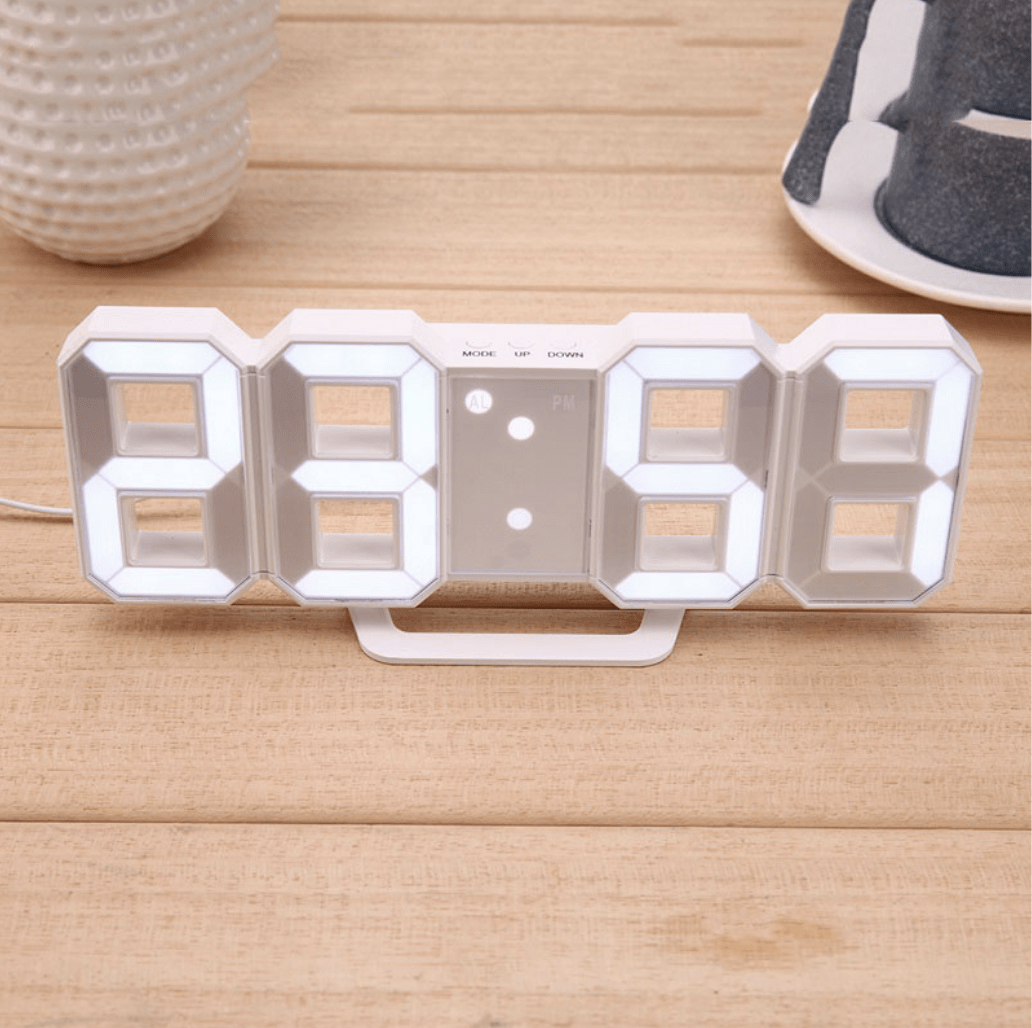 Horloge de bureau numériseur