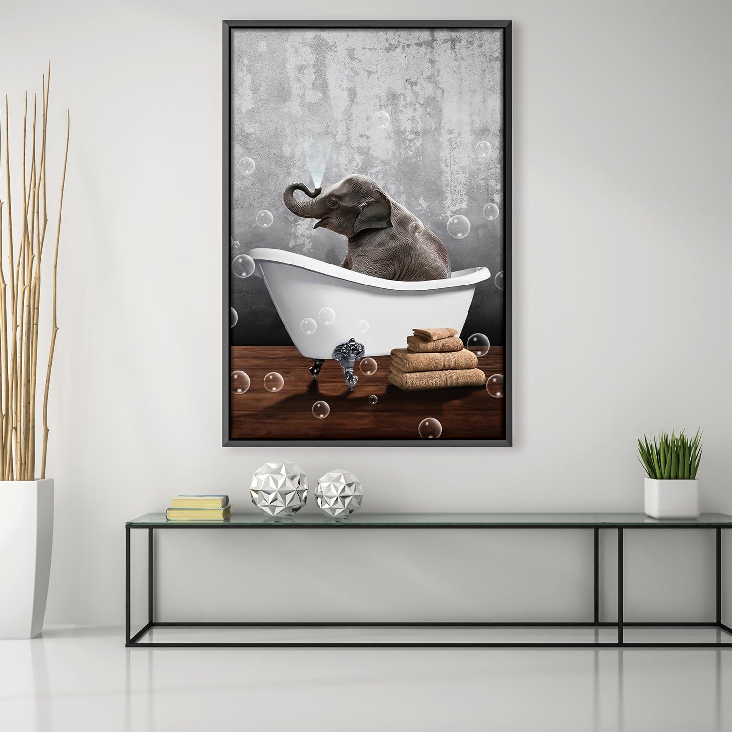 Toile de bain éléphant