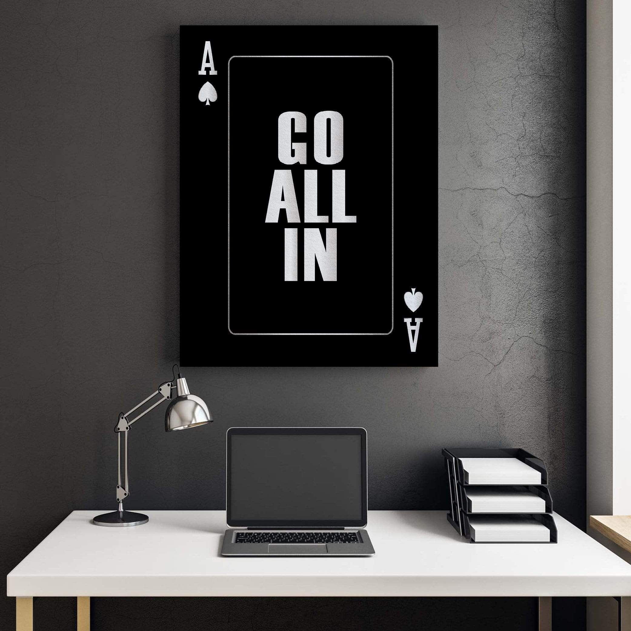Gehen Sie All-In – Silberne Leinwand