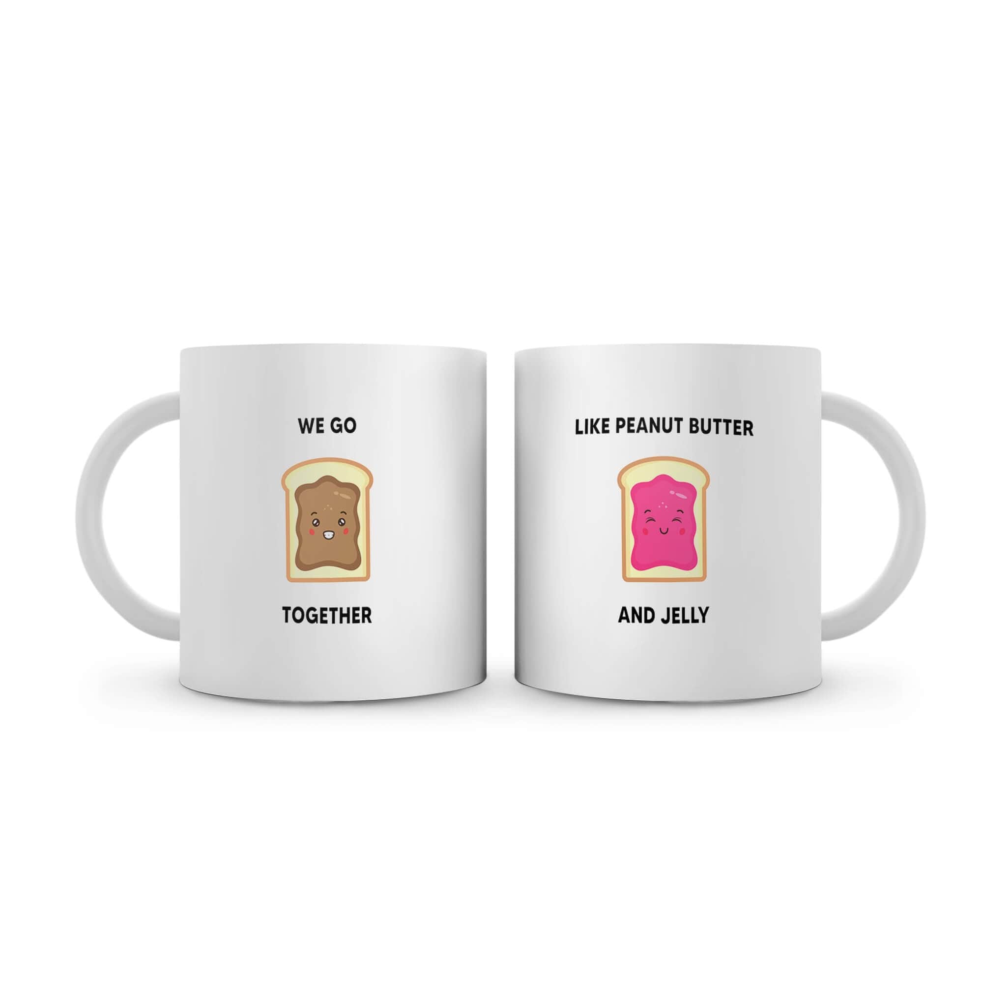 Tasse au beurre de cacahuète et à la gelée