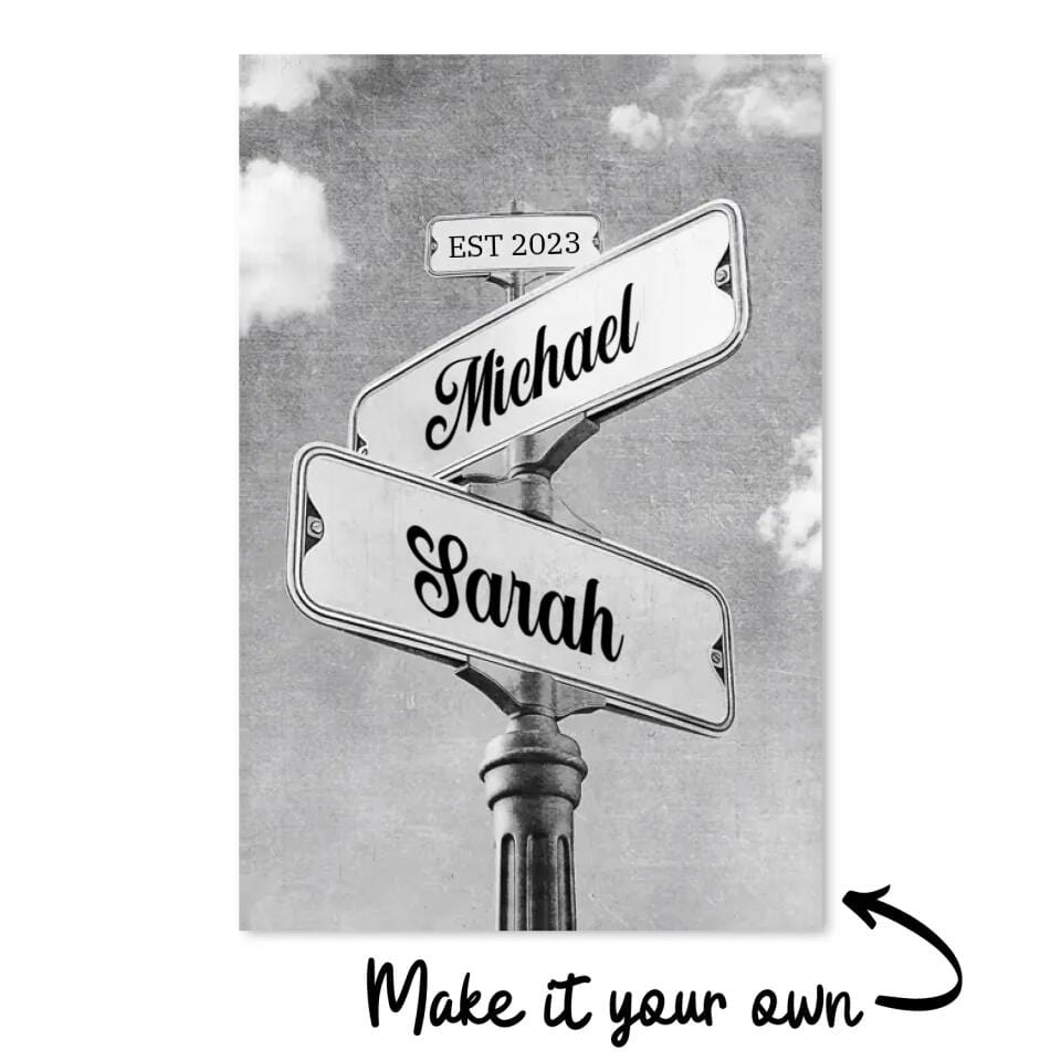 Toile de panneaux de signalisation