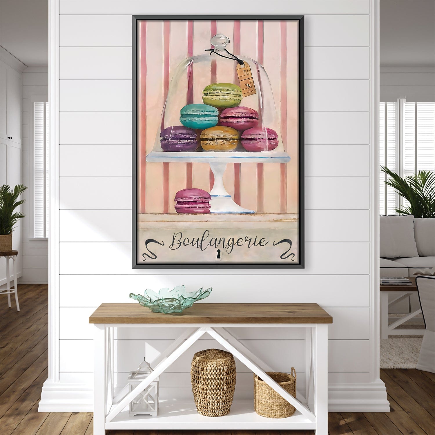 Toile Présentoir Macarons