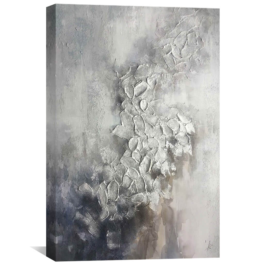 Peinture à l’huile dégradée texturée