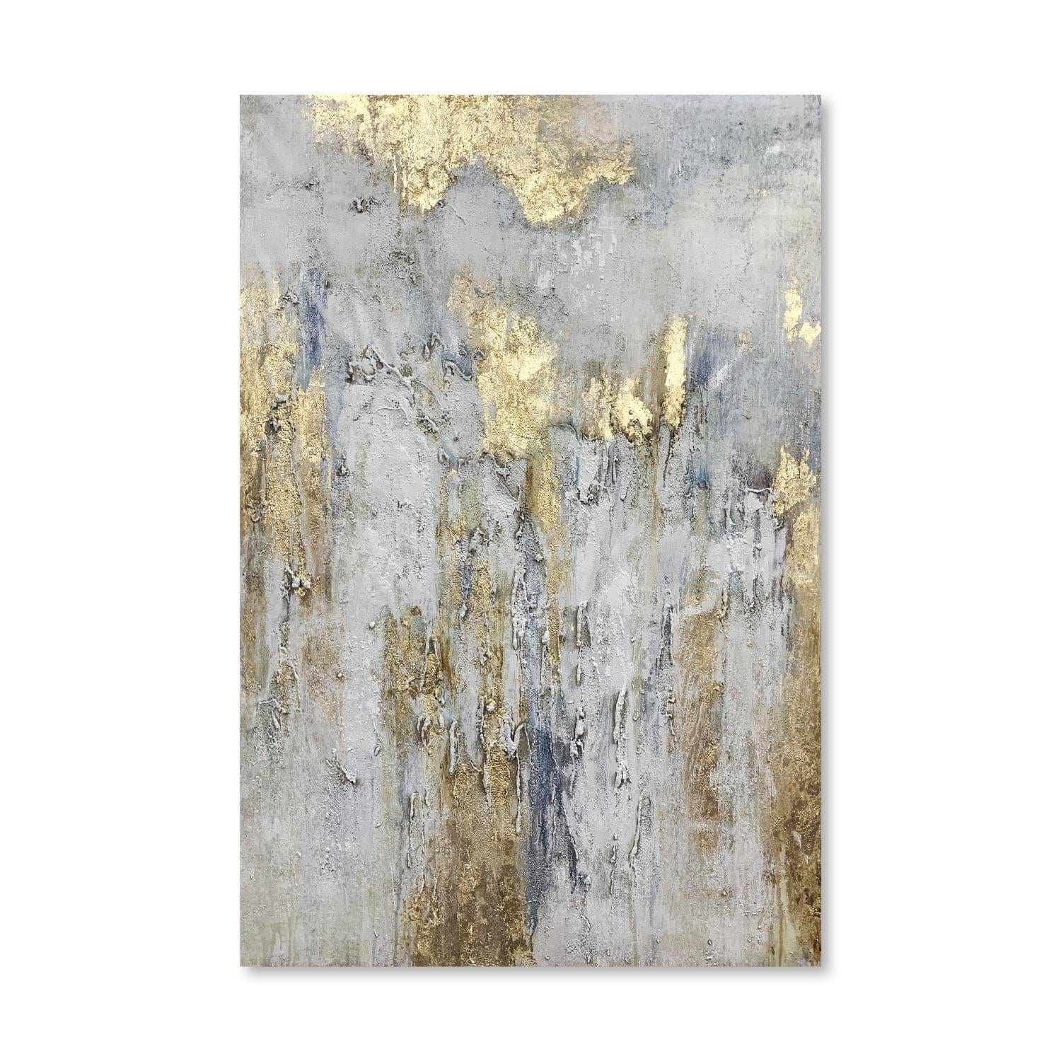 Peinture à l’huile dorée frappante