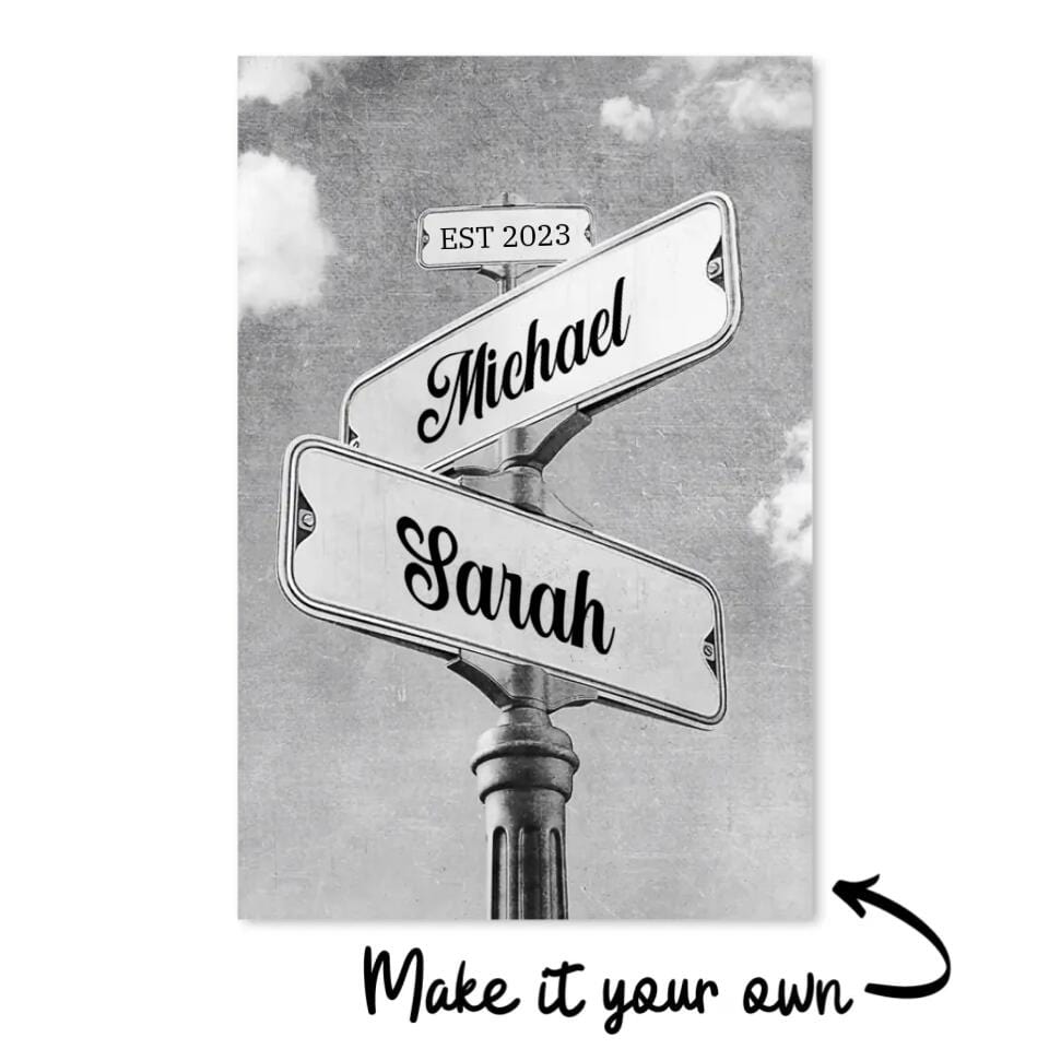 Toile de panneaux de signalisation