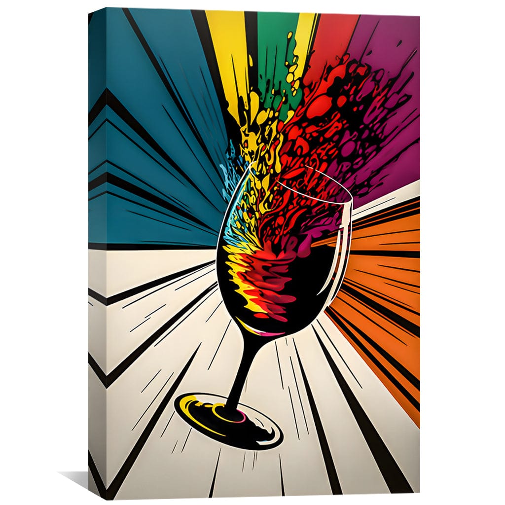 Toile d'explosion de vin