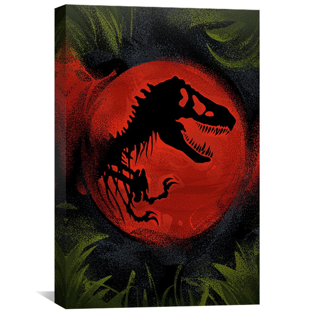 Jurassic Park-Leinwand