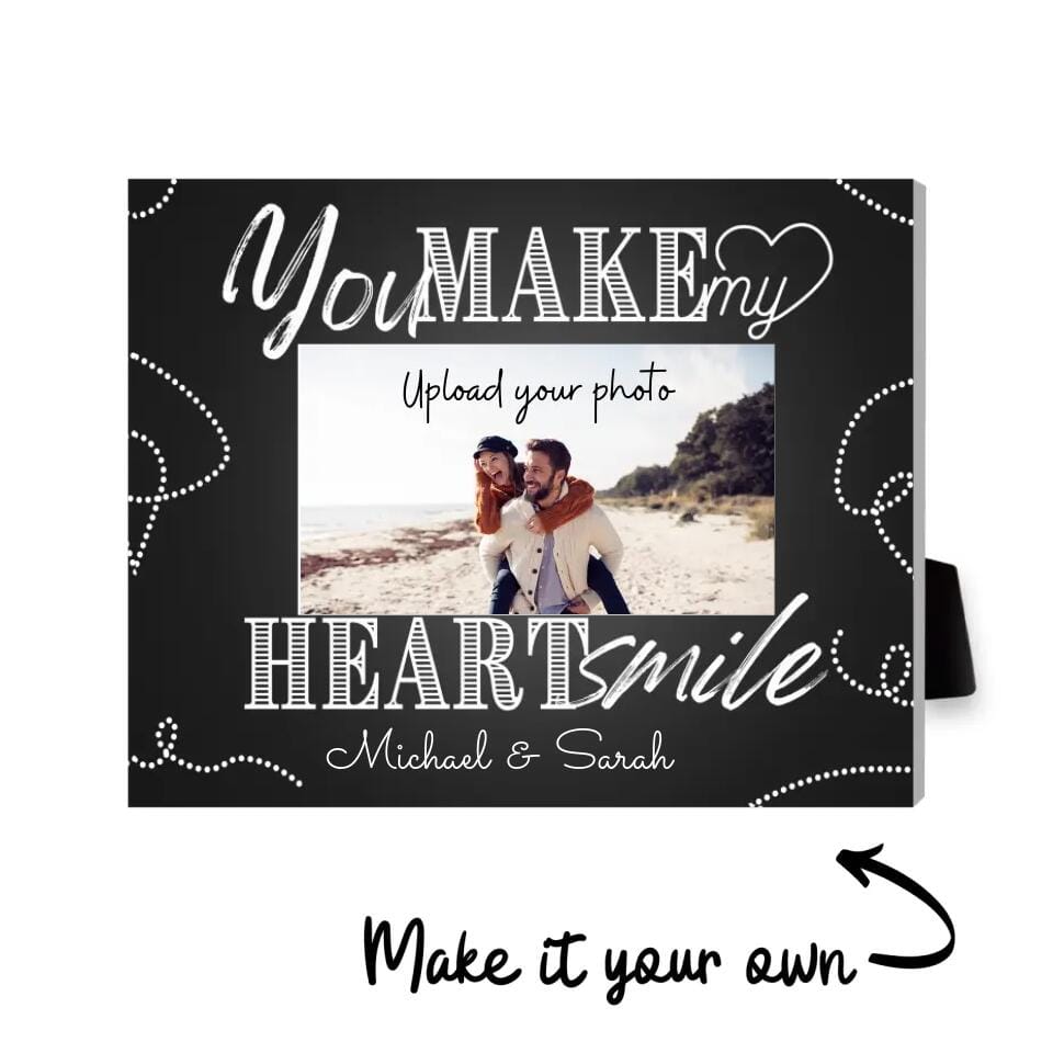 Toile de bureau Fais sourire mon cœur