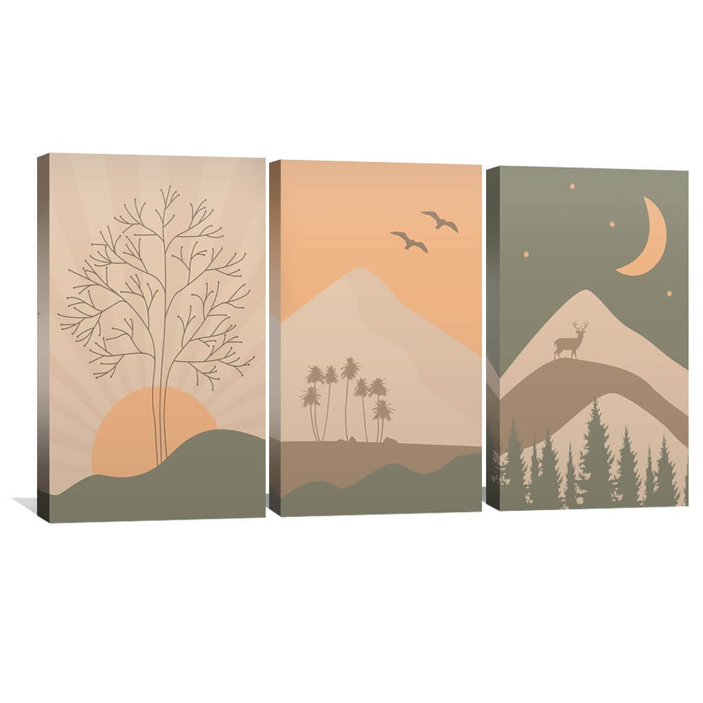 Toile lumineuse jour et nuit