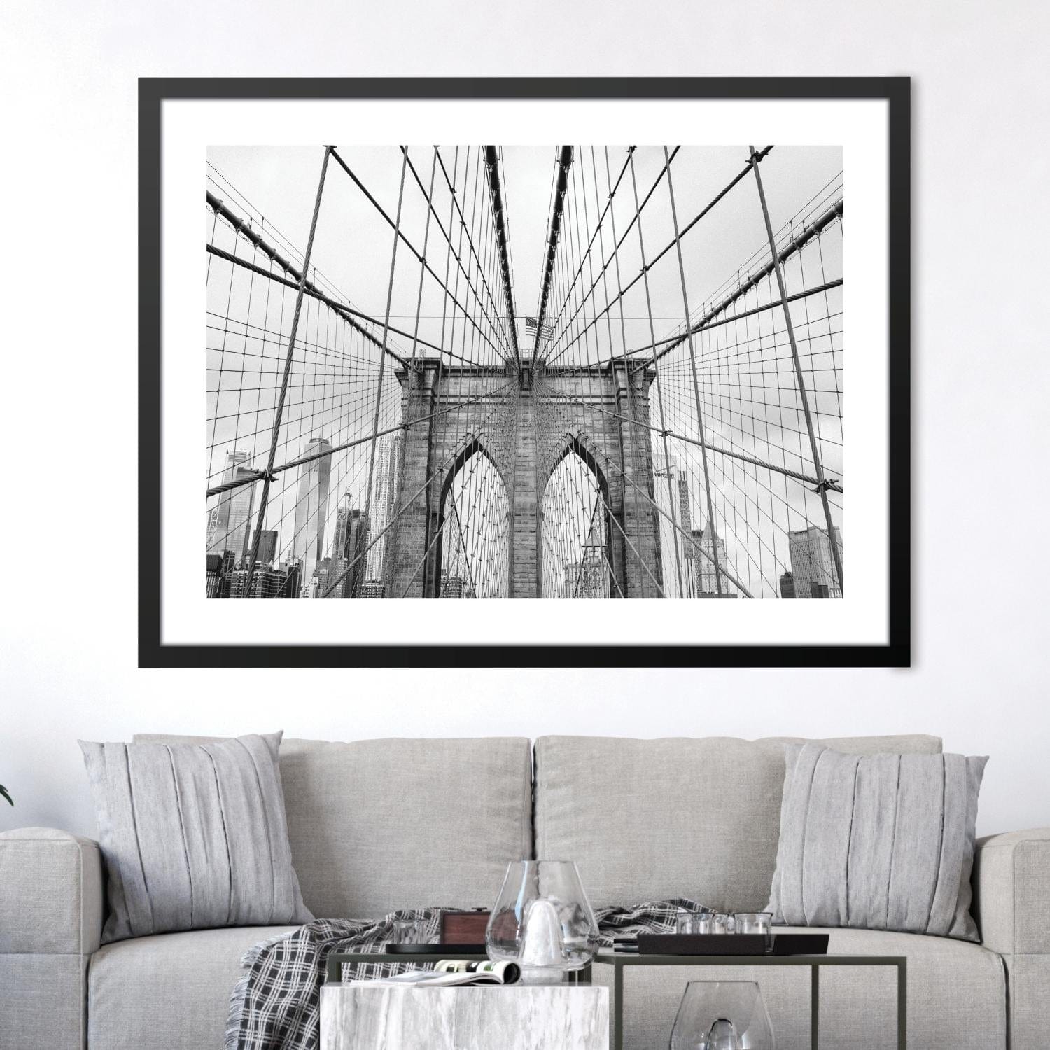 Brooklyn Bridge Druck