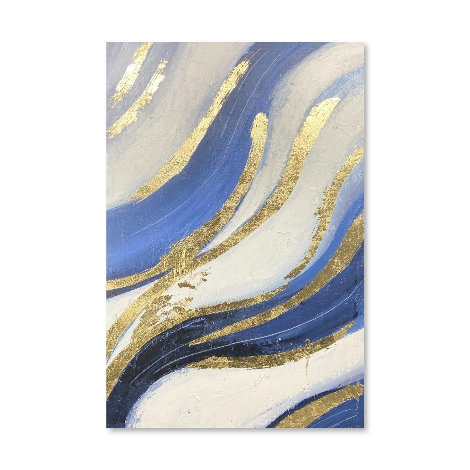 Peinture à l’huile d’occasion en or