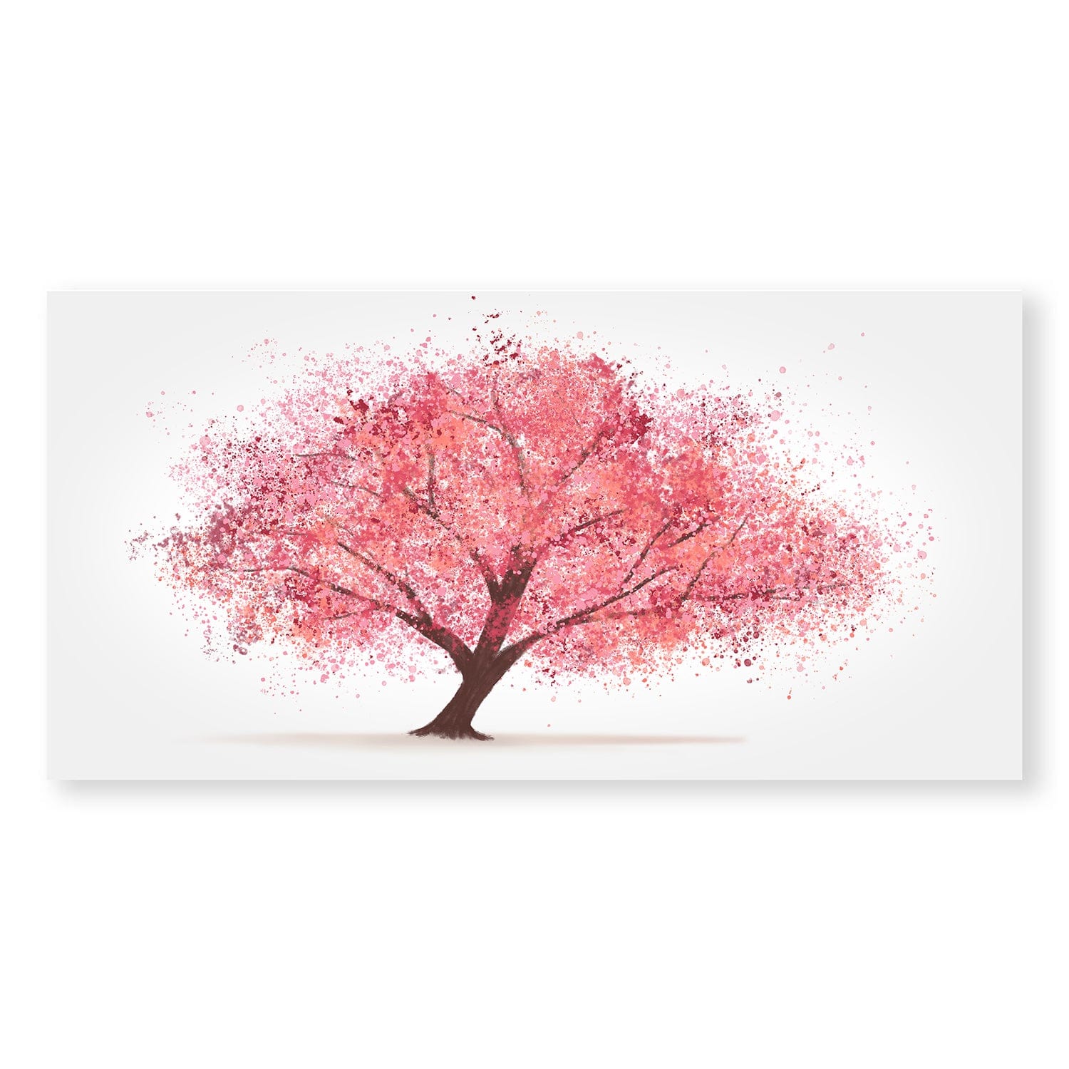 Kirschblüten-Schlichtheits-Leinwand