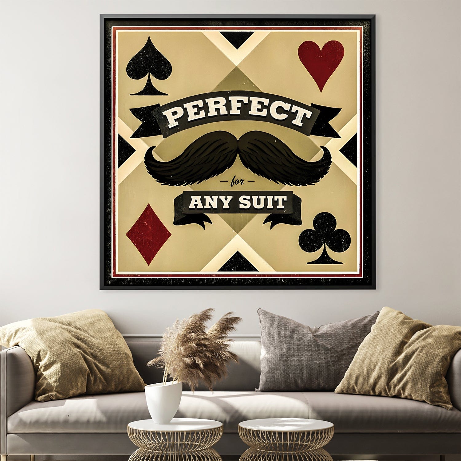 Perfekte Paarungsleinwand