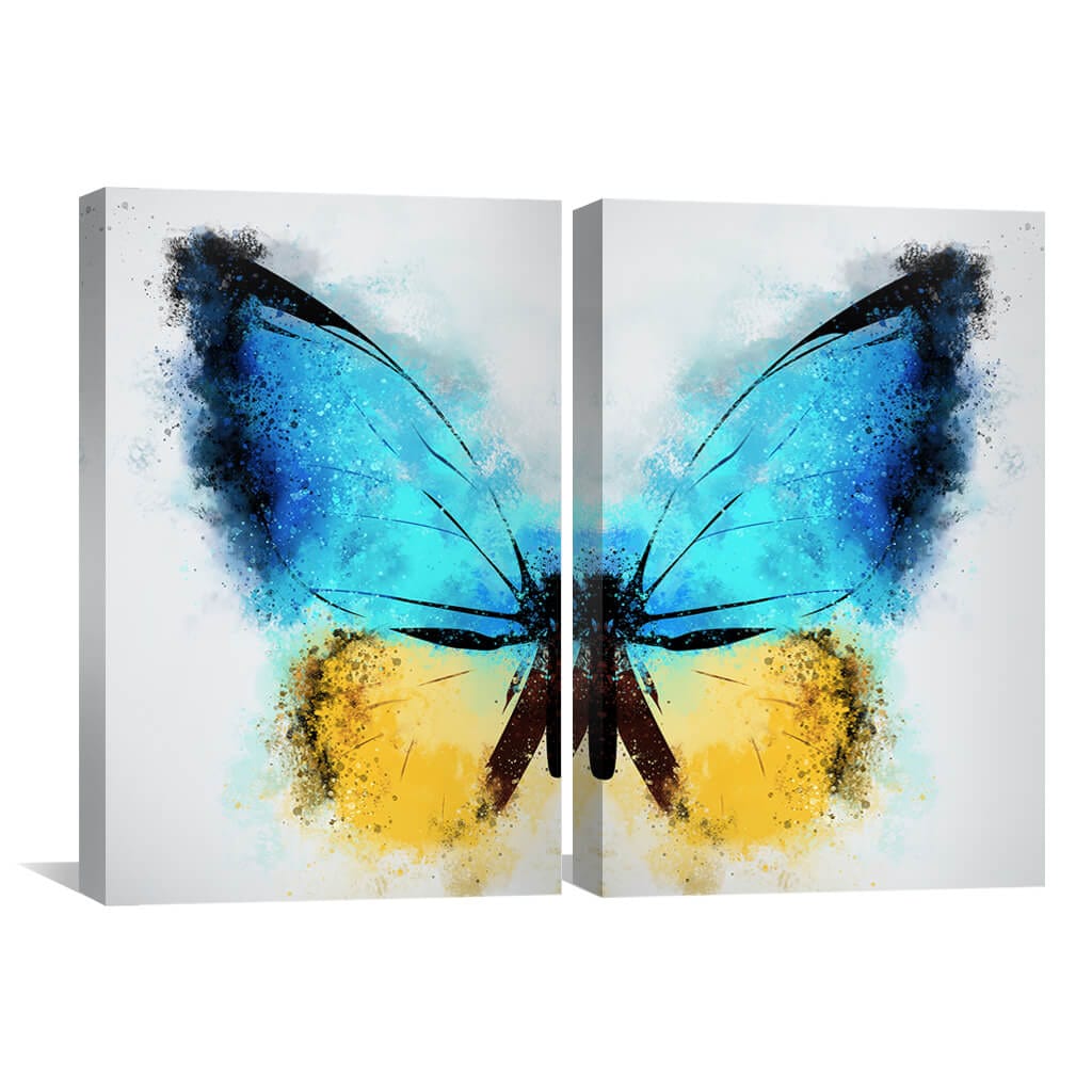 Toile Papillon Brillant