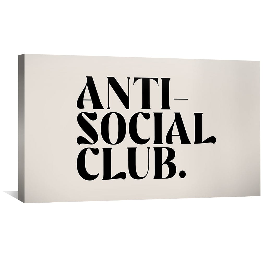 Toile du club antisocial