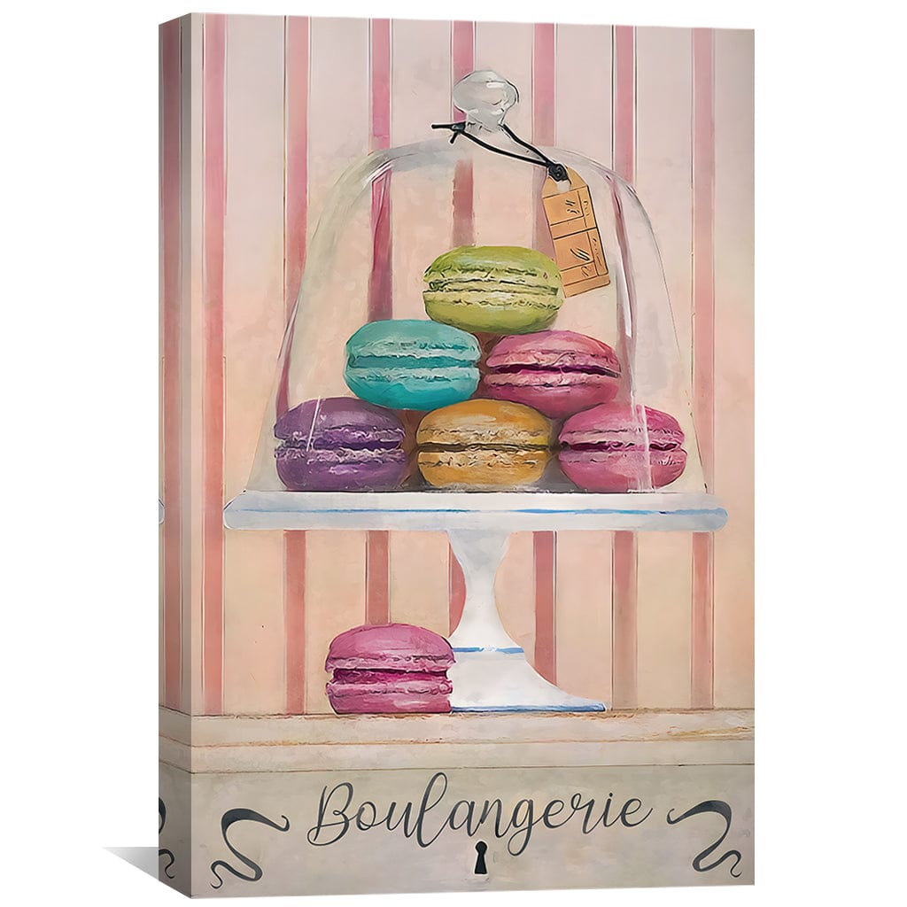 Toile Présentoir Macarons
