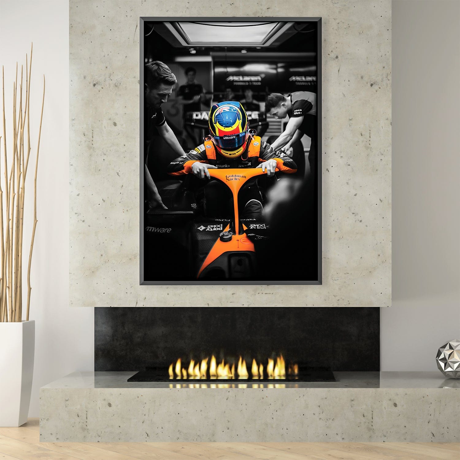 Toile de pilote F1