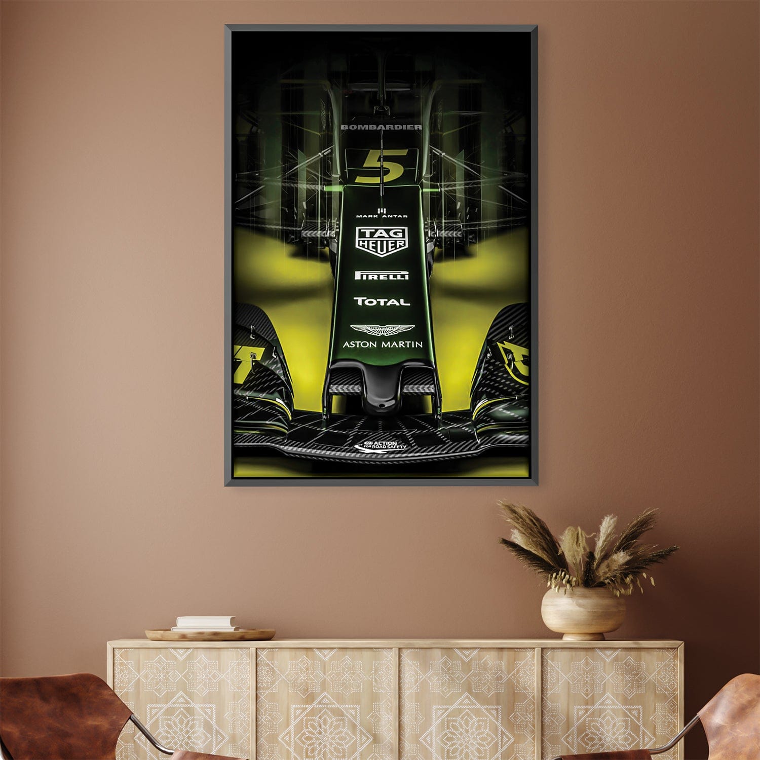 Aston Martin-F1-Toile Verte