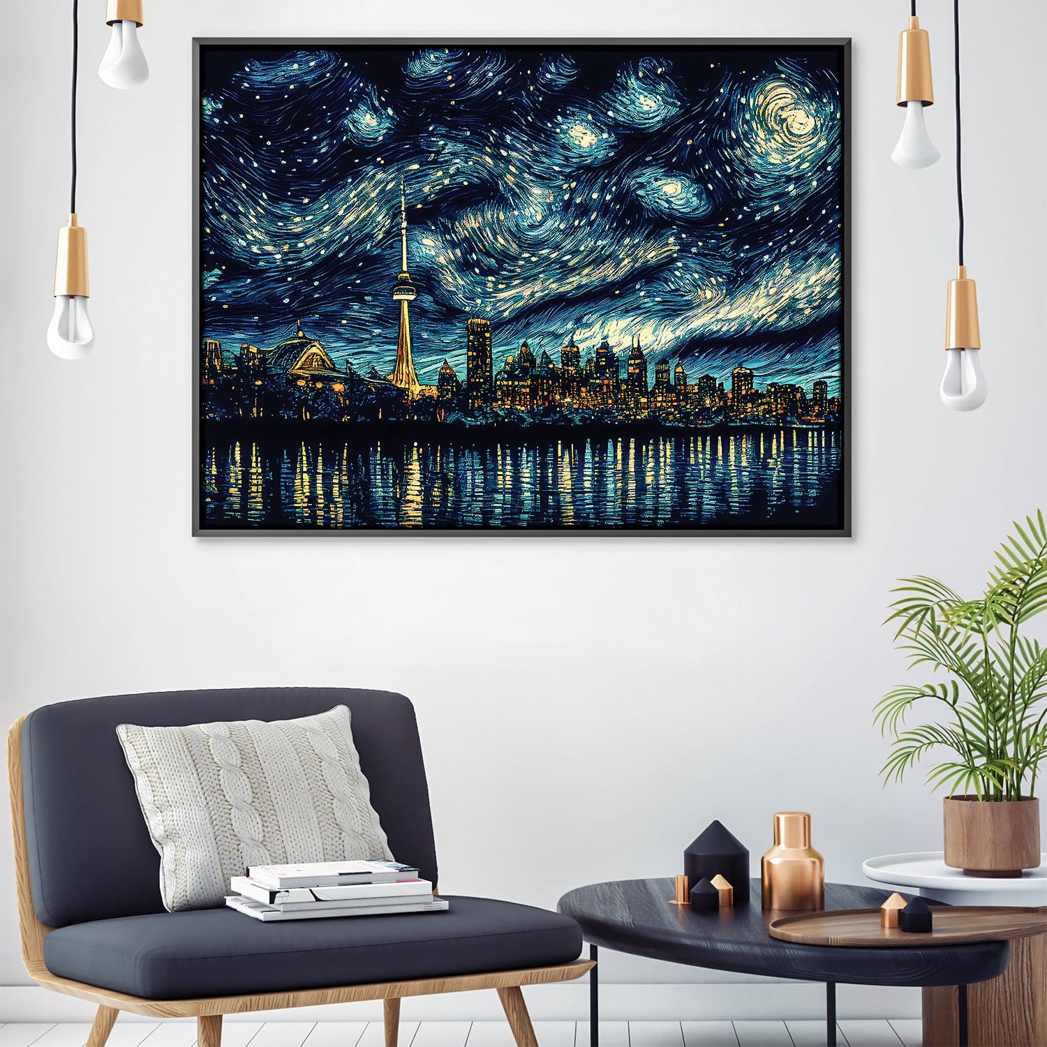 Toile de nuit étoilée de Toronto