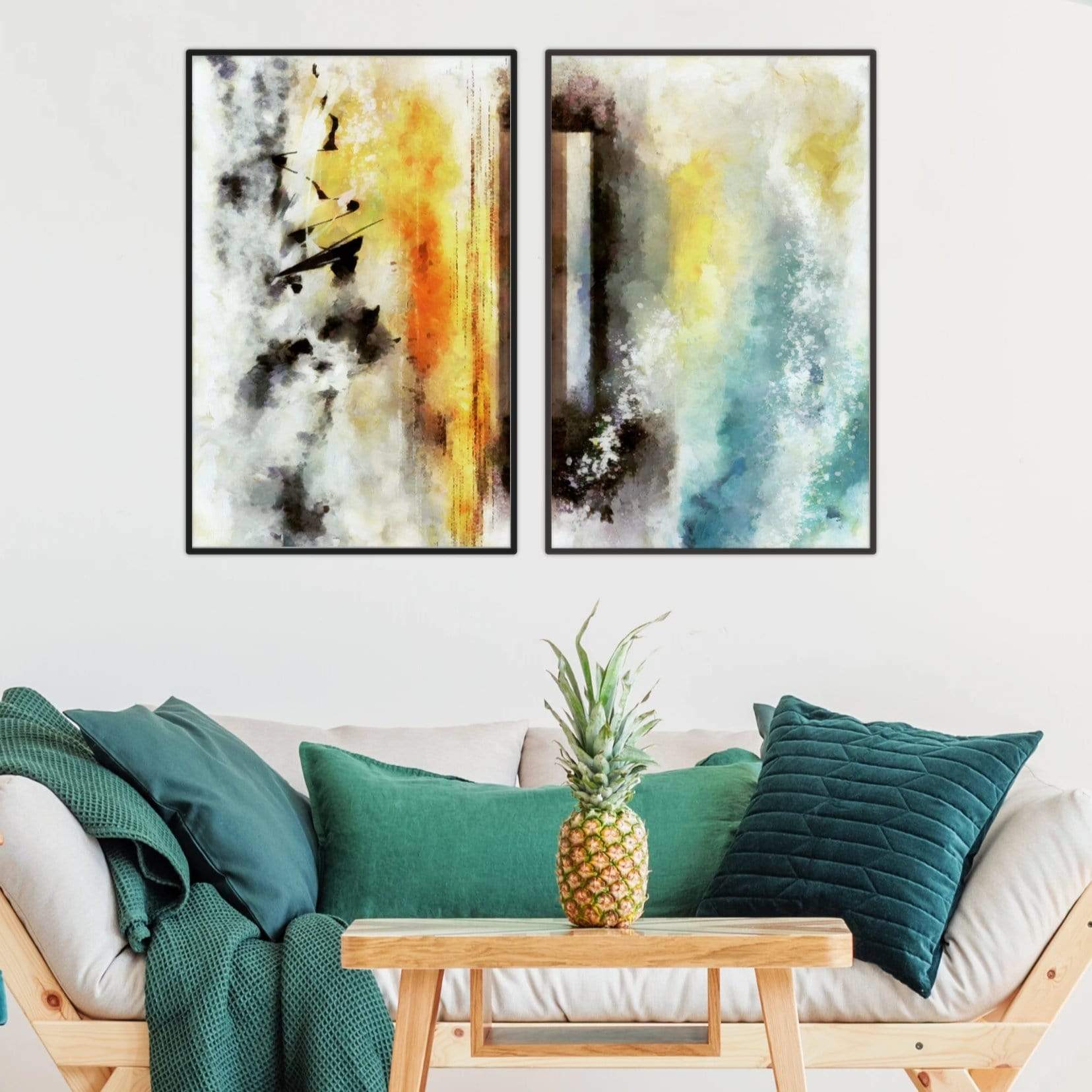Toile Transcender les couleurs