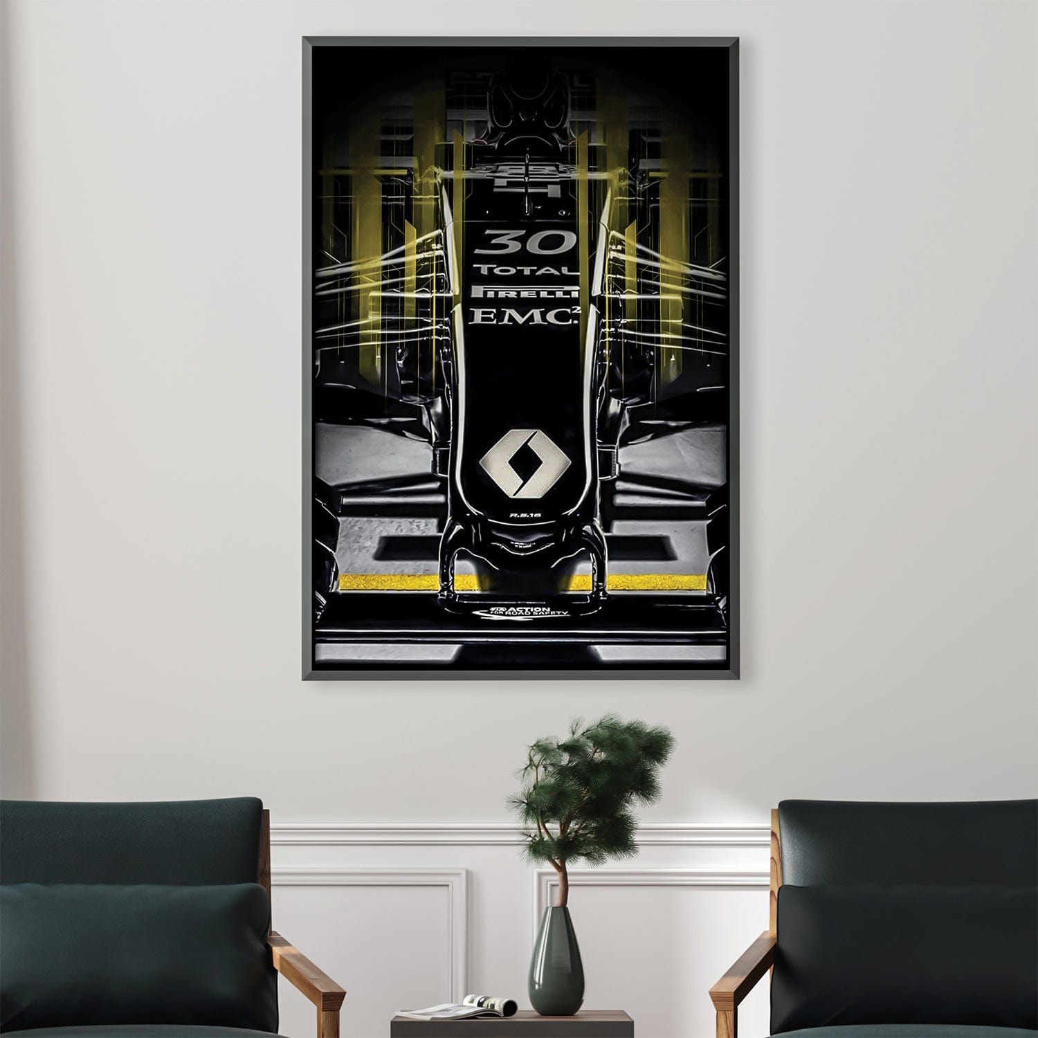 Renault-F1-Toile Noire