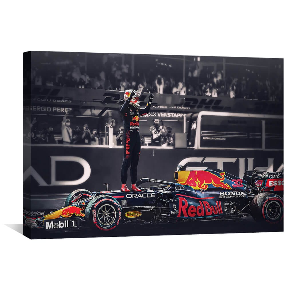 Toile Max Verstappen