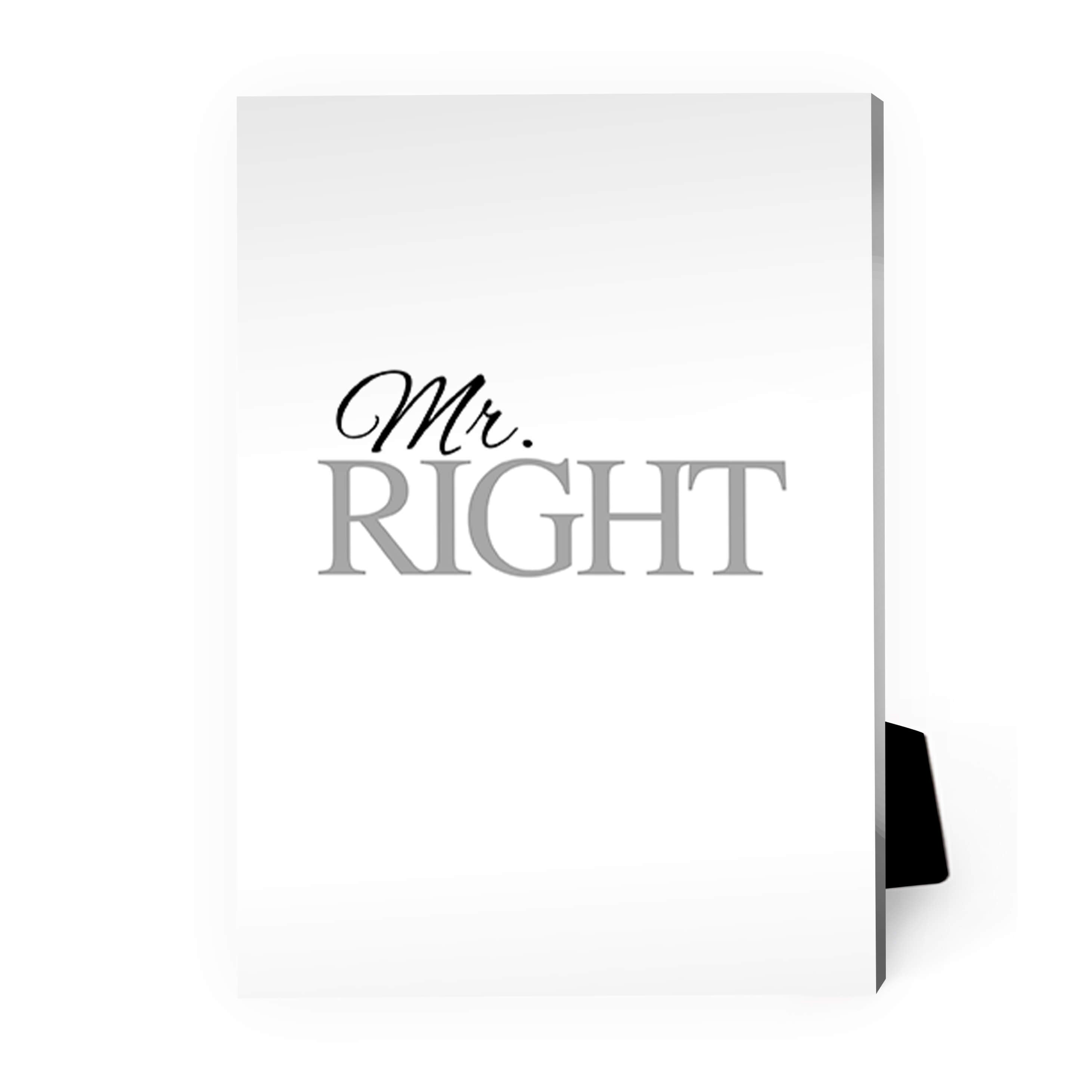 Toile de bureau de Mme Right