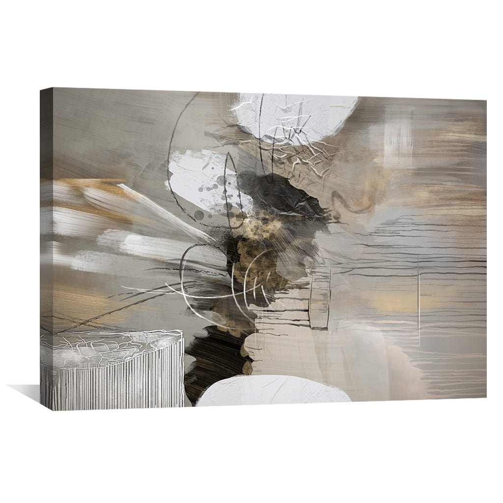 Toile abstraite atténuée