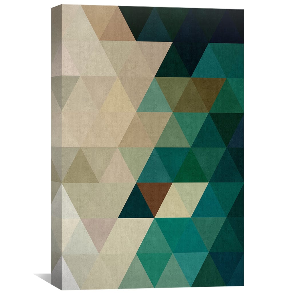 Toile Triangles Colorés 6