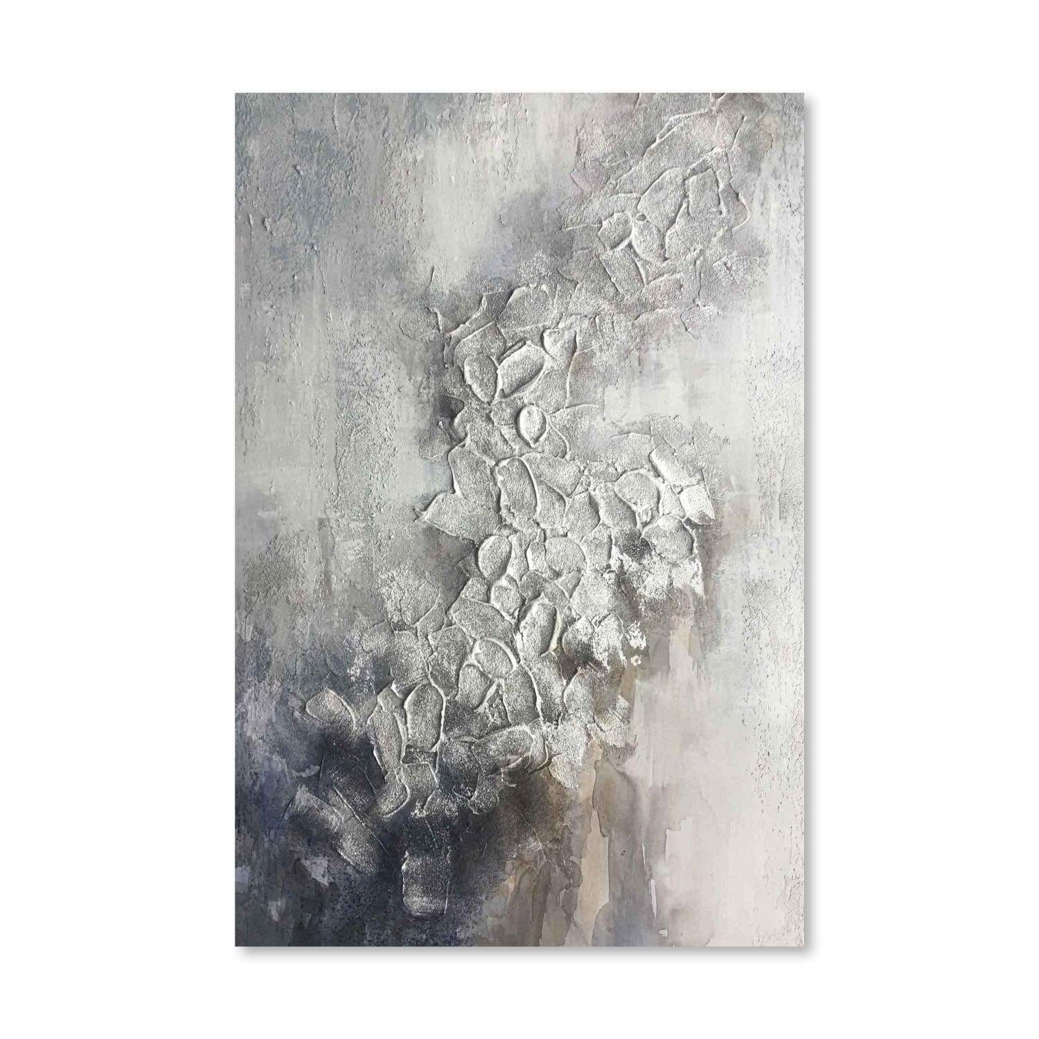 Peinture à l’huile dégradée texturée