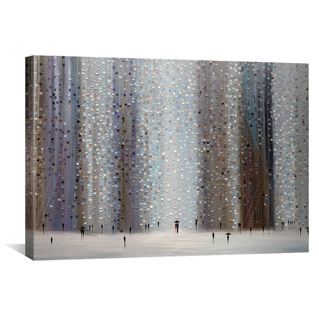 Toile Ombres de la Pluie