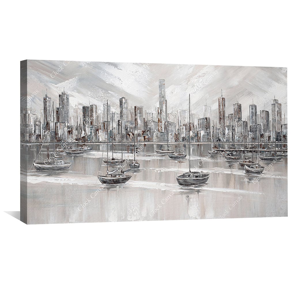 Leinwand mit Skyline von Melbourne