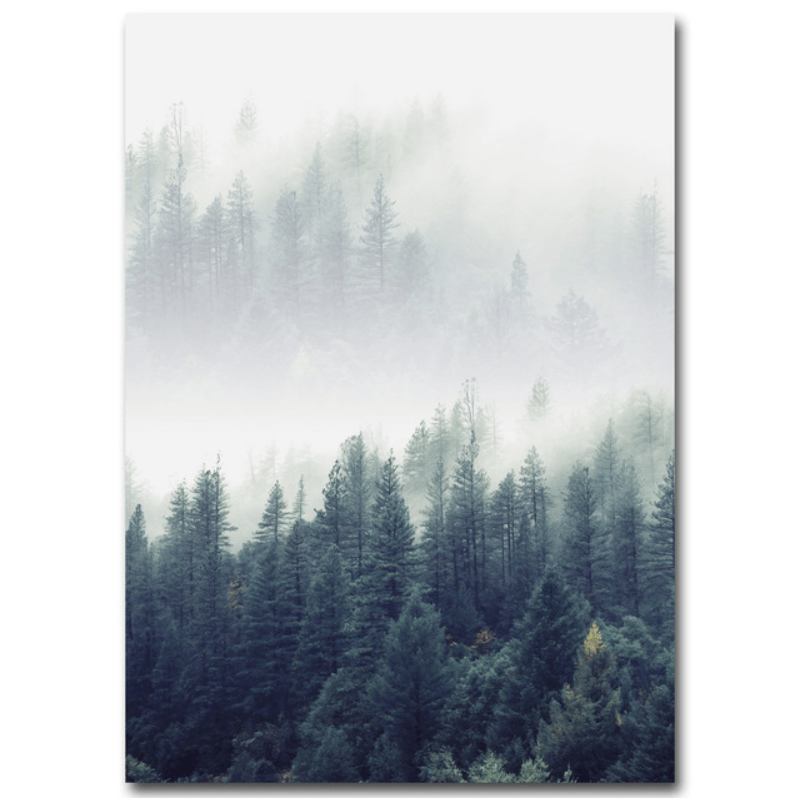 Toile Paysage Forestier