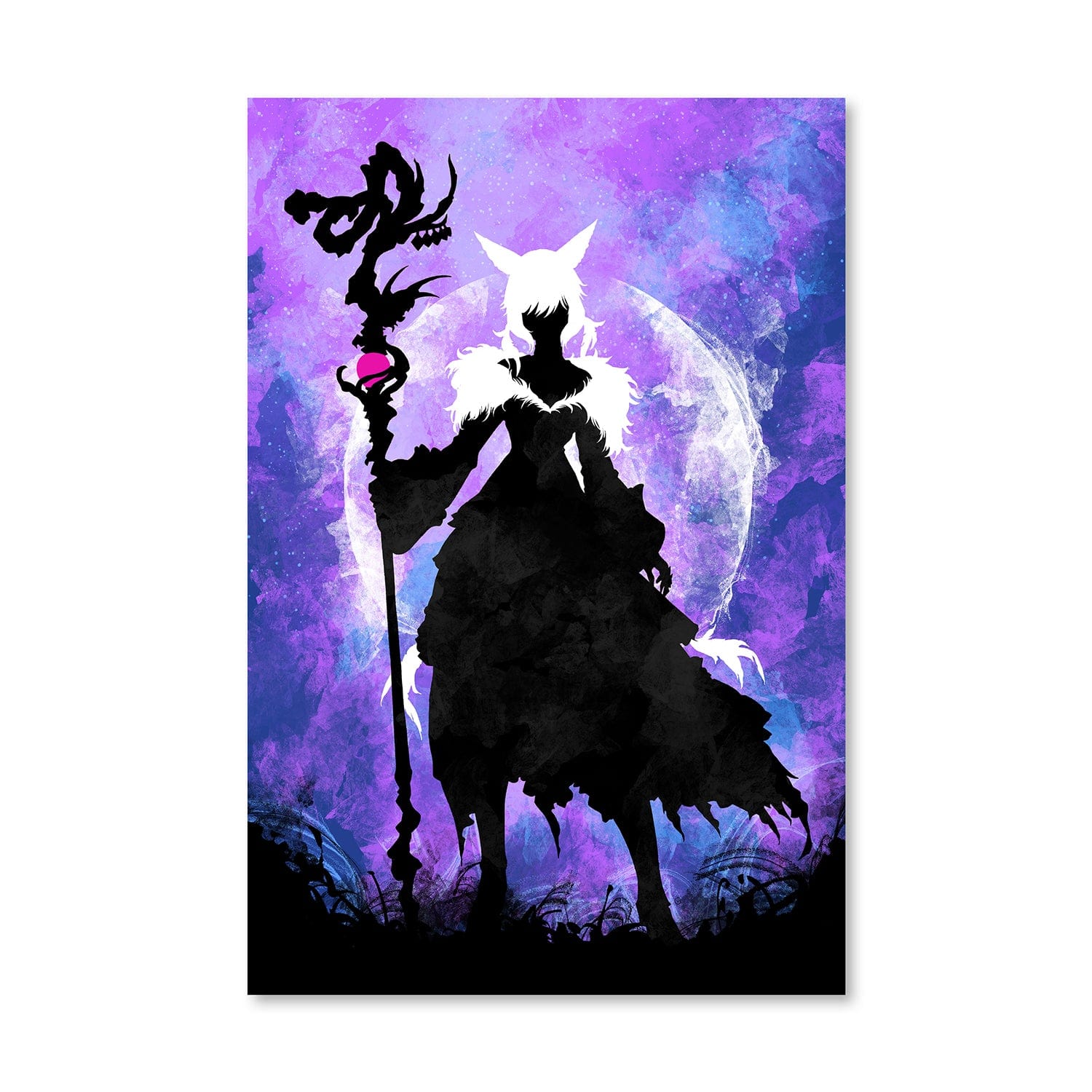 Y'shtola FFXIV Leinwand