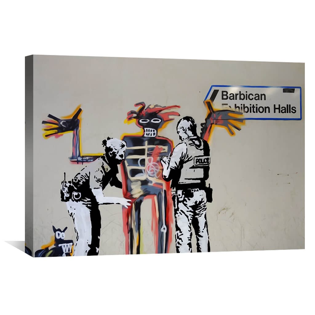 Toile Barbacane de Banksy