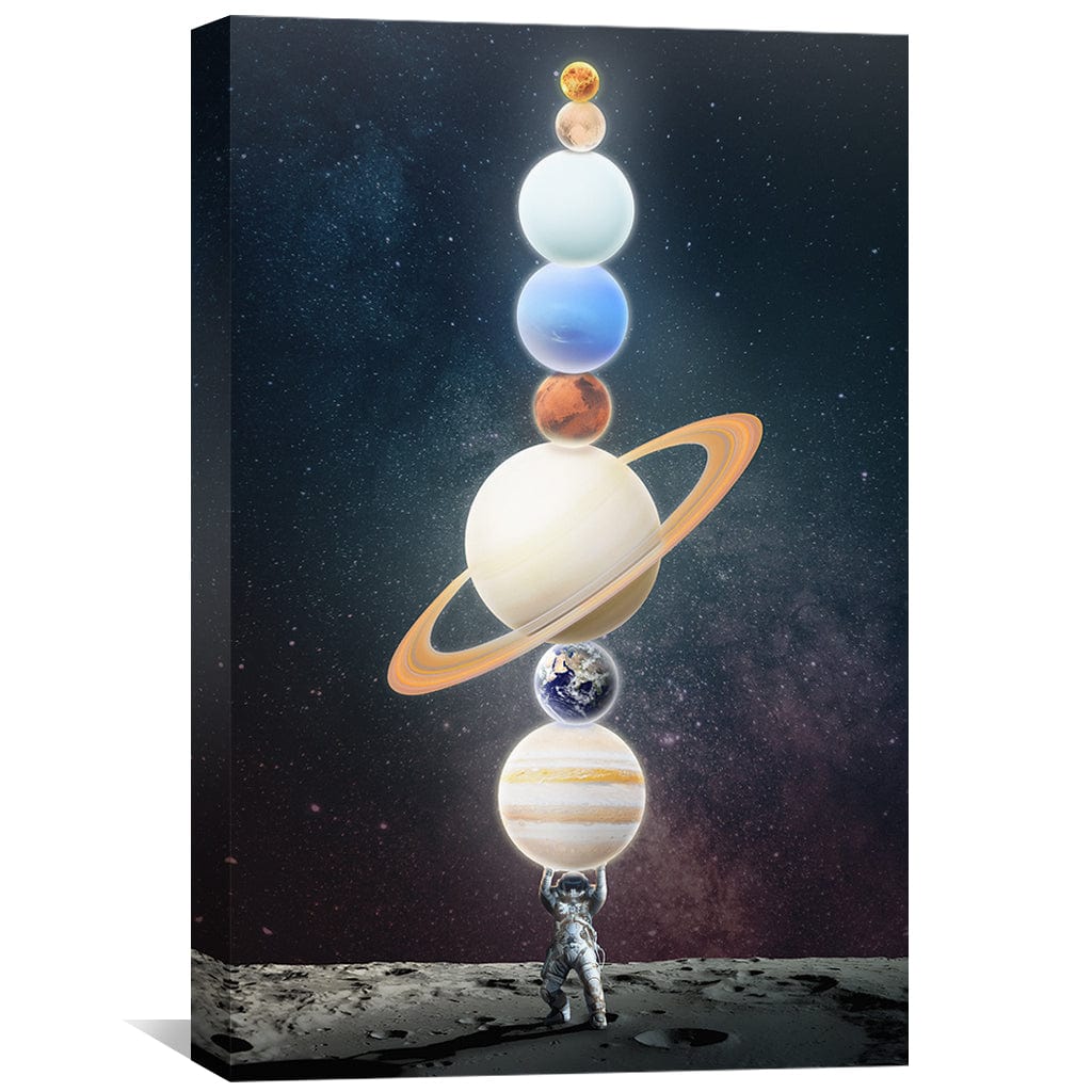 Toile de pile spatiale