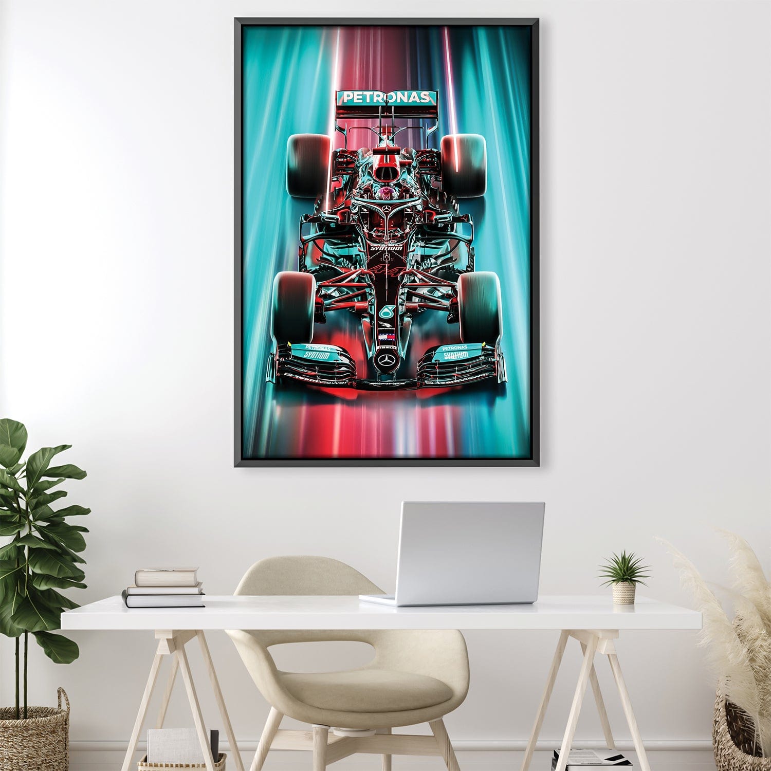 Toile de vitesse au néon