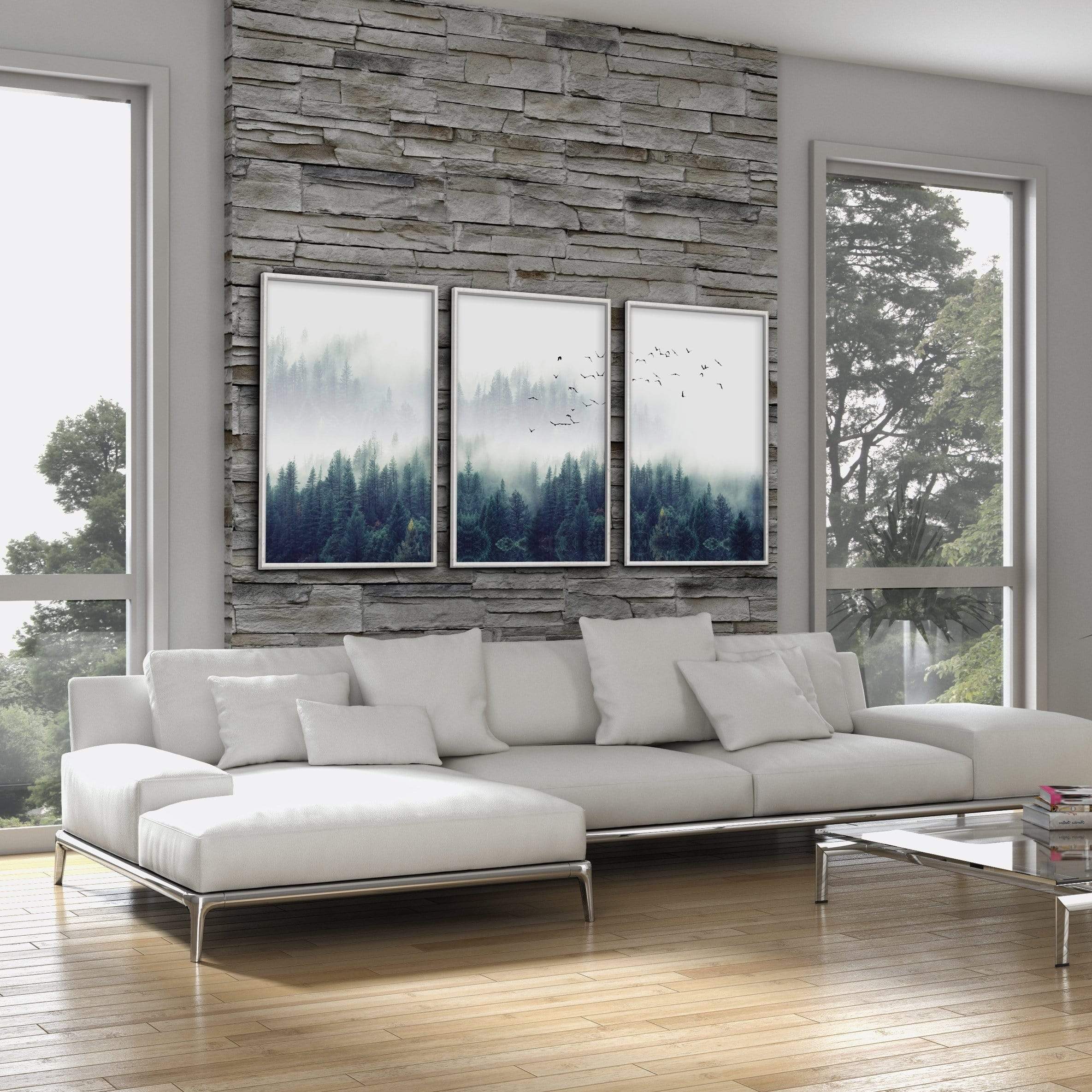Toile Paysage Forestier